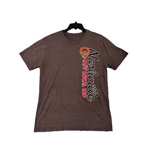 AFF Local 140 Nashville Firefighter T Shirt Union Pride Honor Large